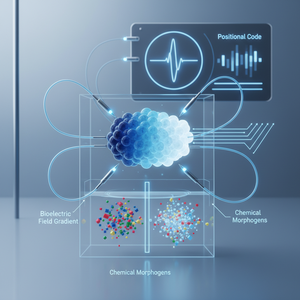 Bioelectric Field Gradients as a Positional Code: a Testable Hypothesis Decoupling Electrophysiology from Chemical Morphogens