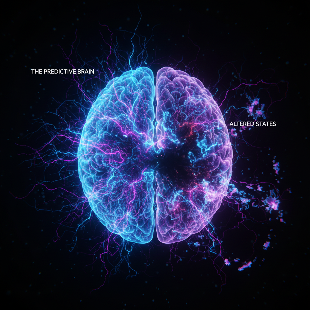 The Brain That Predicts Too Much: Altered States Through the Lens of Predictive Processing