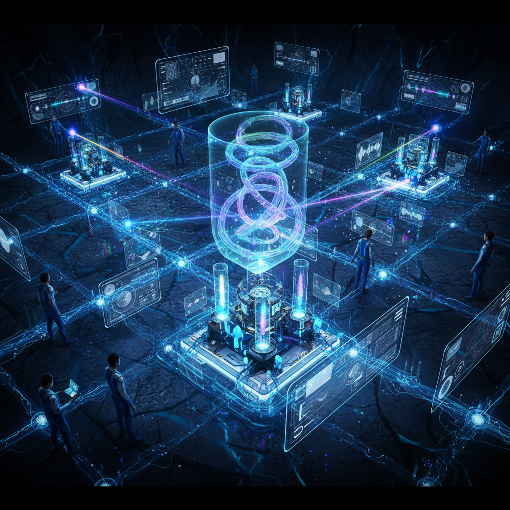 Distributed Quantum-Sensing Networks as a Probe of Ultralight and Topological Dark Matter