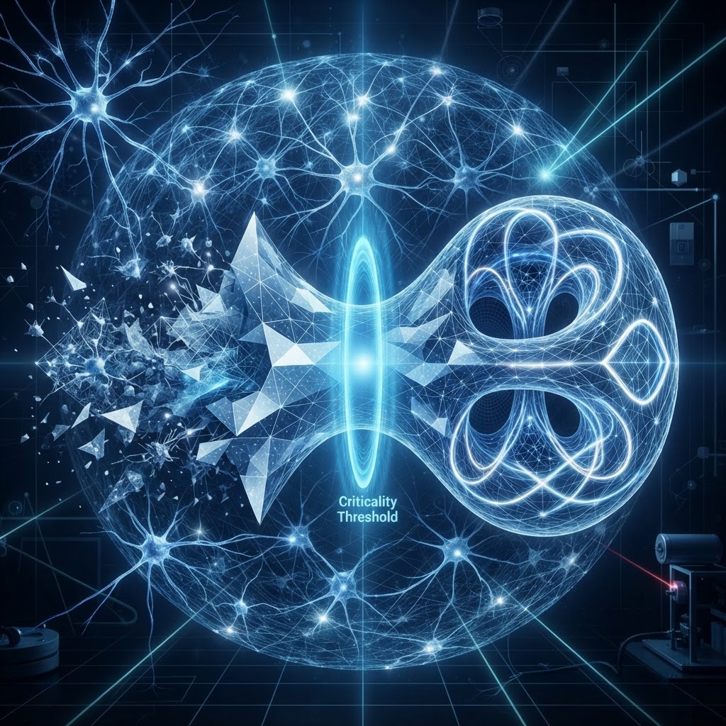 Consciousness as a Topological Phase Transition in Neural Information Geometry