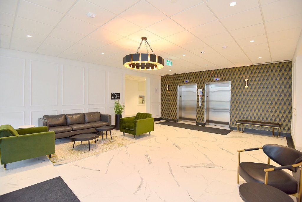 PEAK Condos lobby