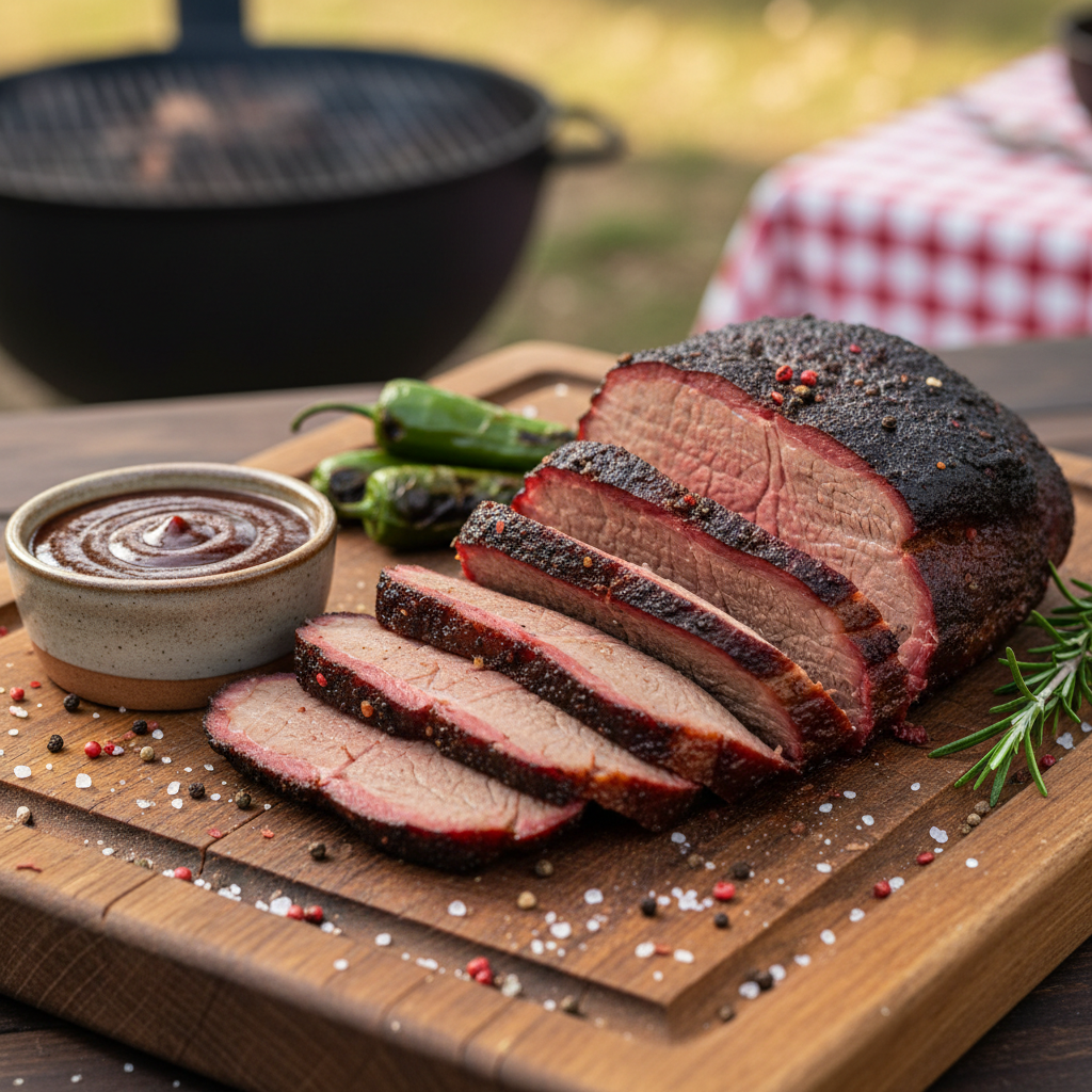 Smoked Whitetail Brisket