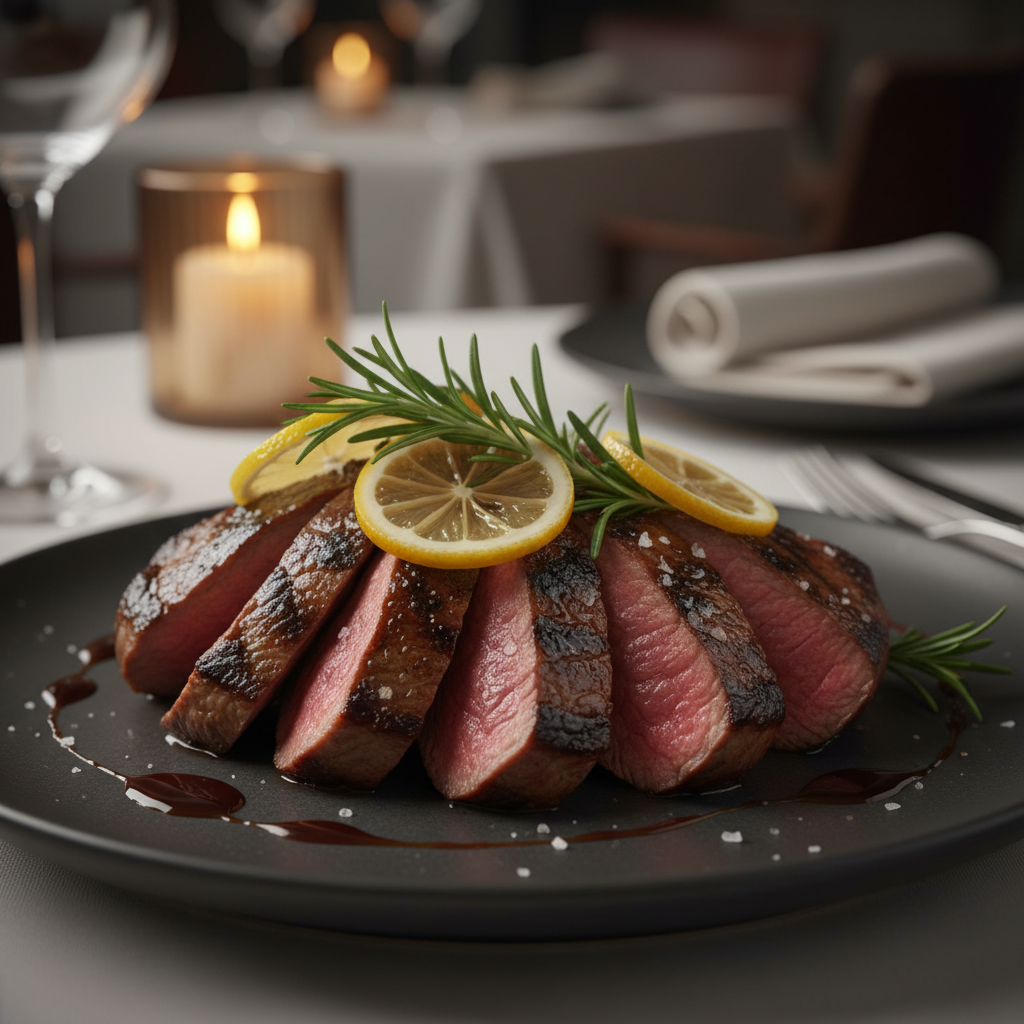 Grilled Axis Backstrap