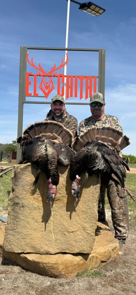 Two Gobblers — El Chital Sign