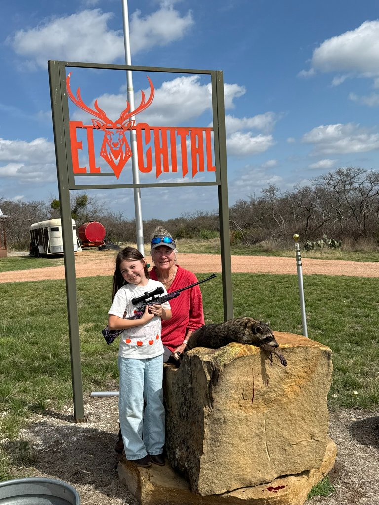 First Raccoon — El Chital Sign