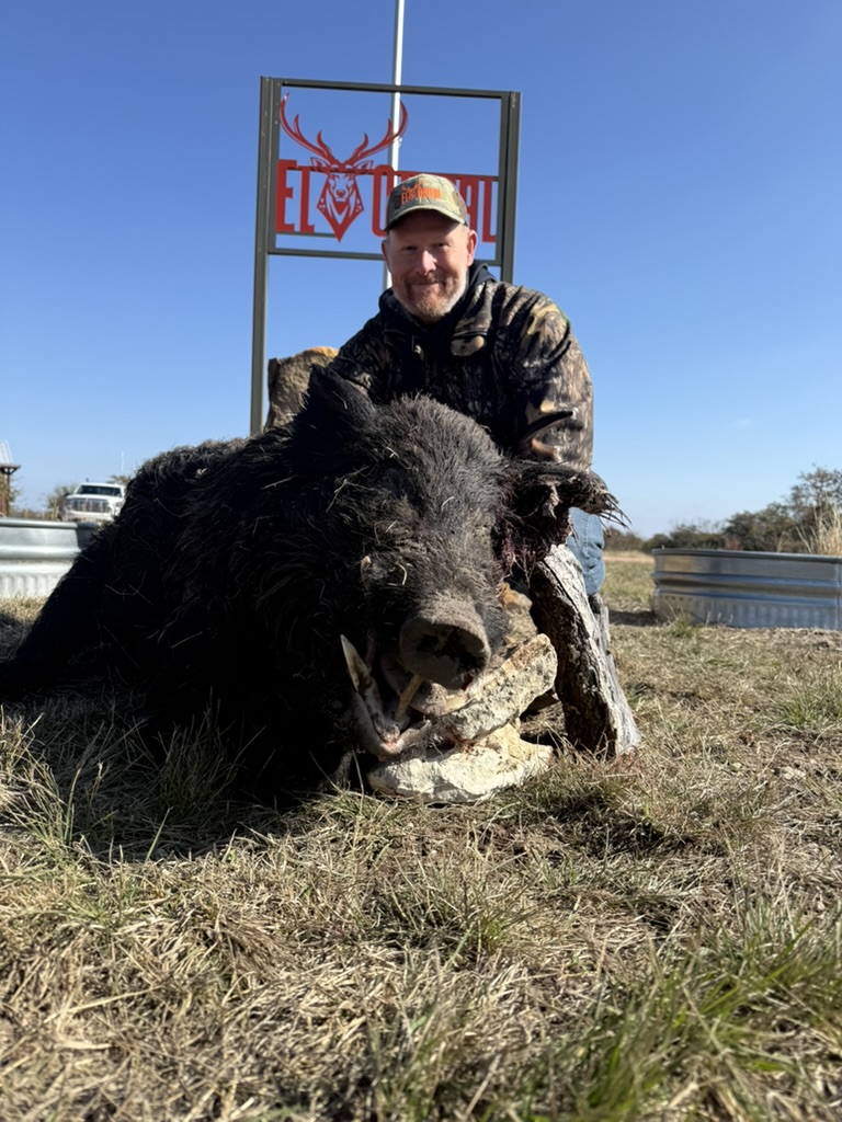 Big Black Boar — El Chital Sign