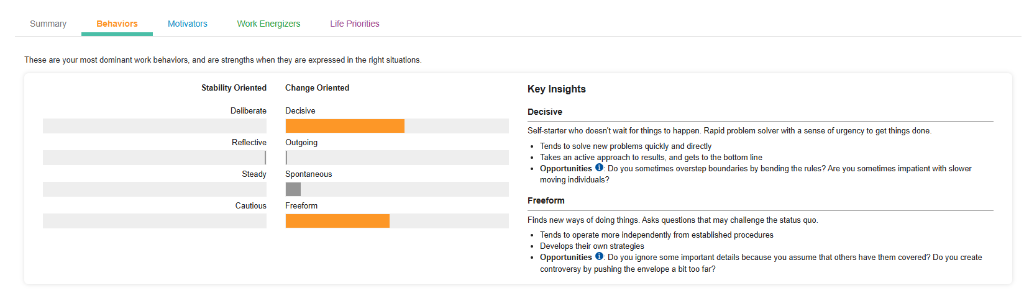 HumanTelligence behaviors screenshot