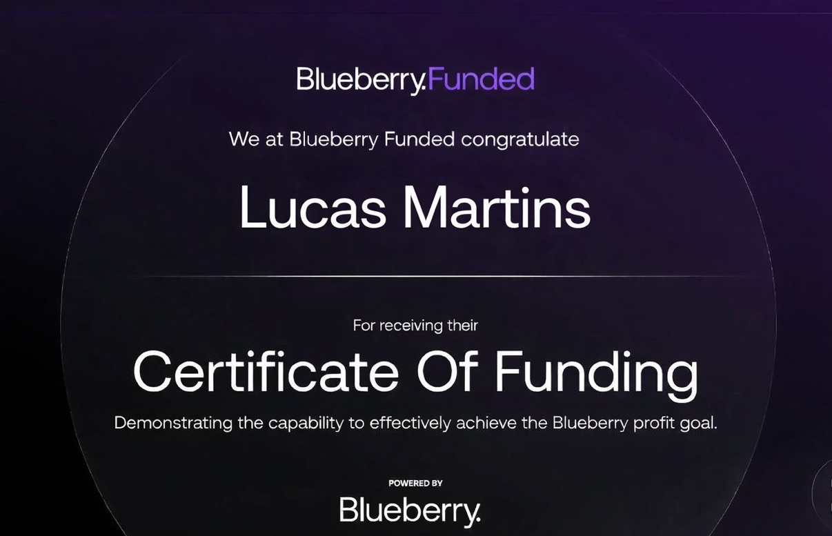 Certificat prop firm 3