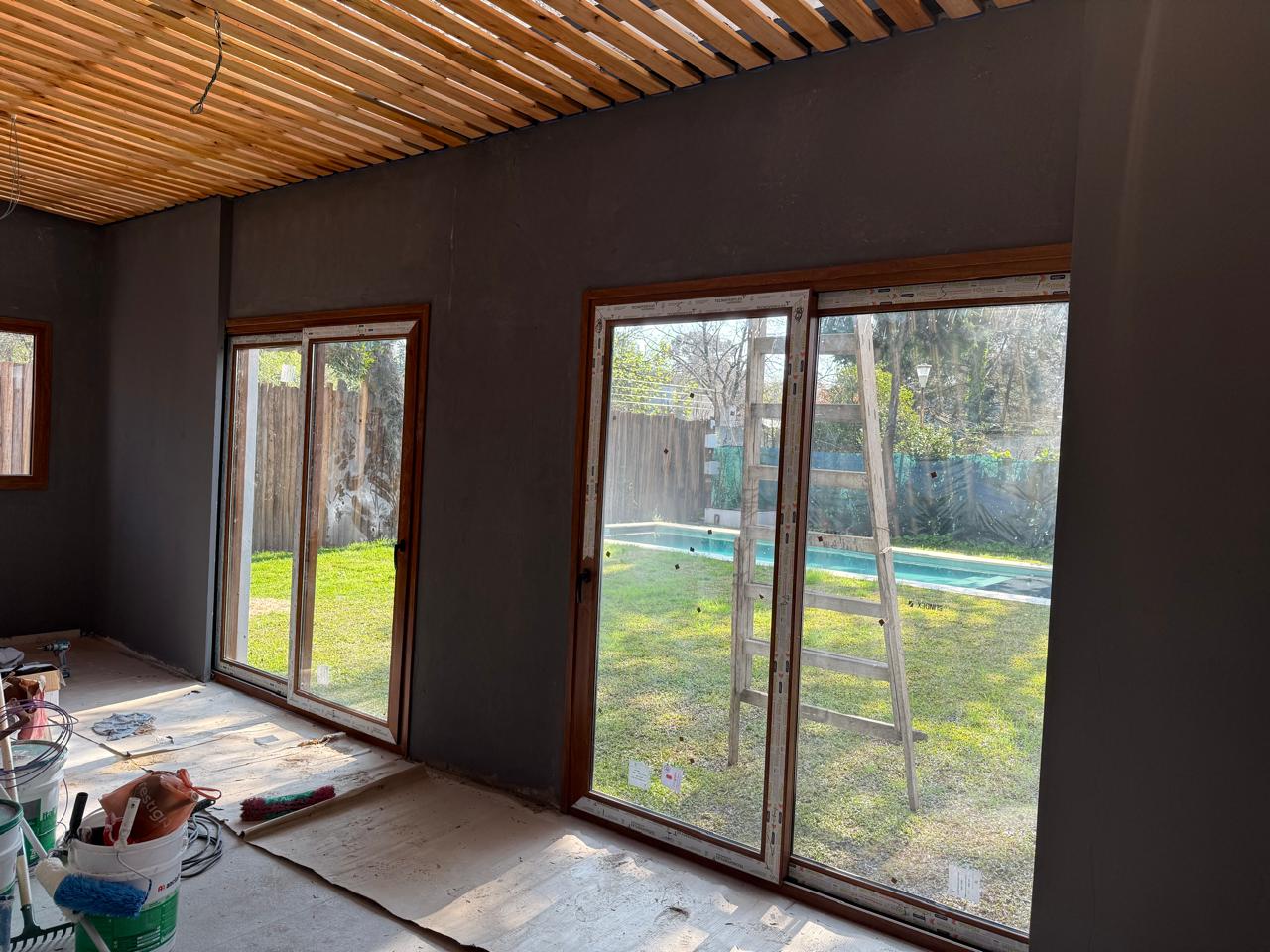 Corredizas PVC Simil Madera
