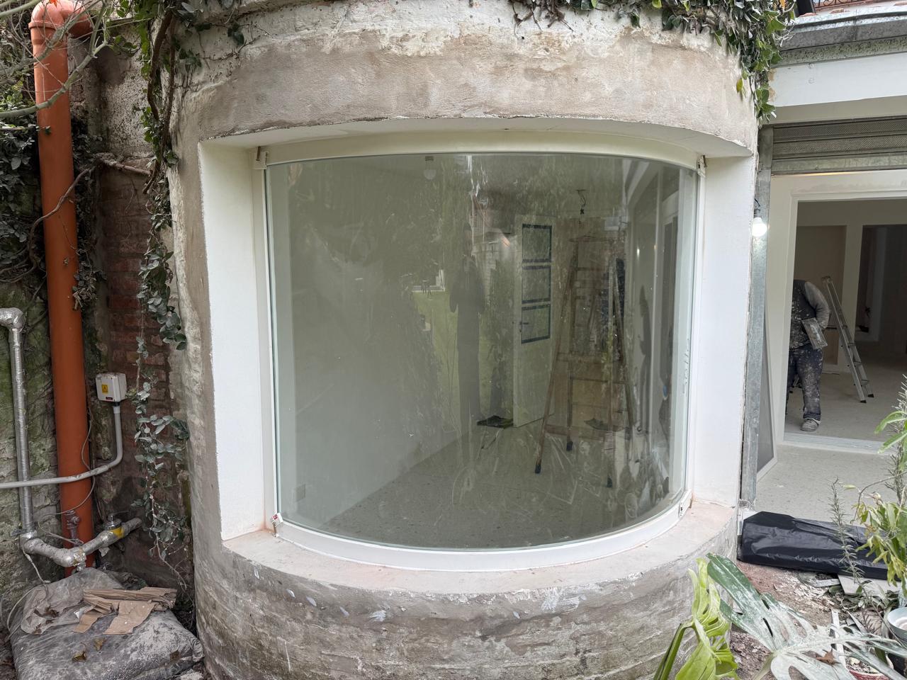 Ventana Abovedada de PVC