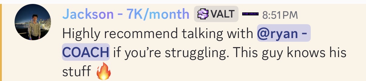 Client feedback