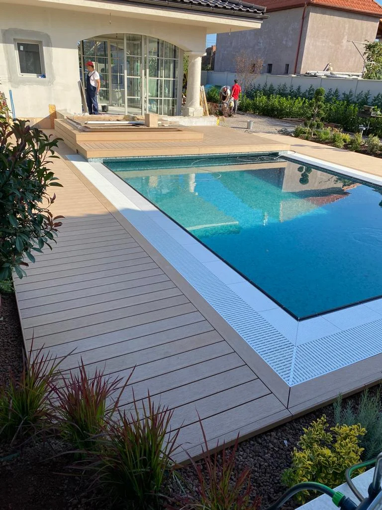 WPC Pool Villa - WPC pool decking - Oradea - Floors4You