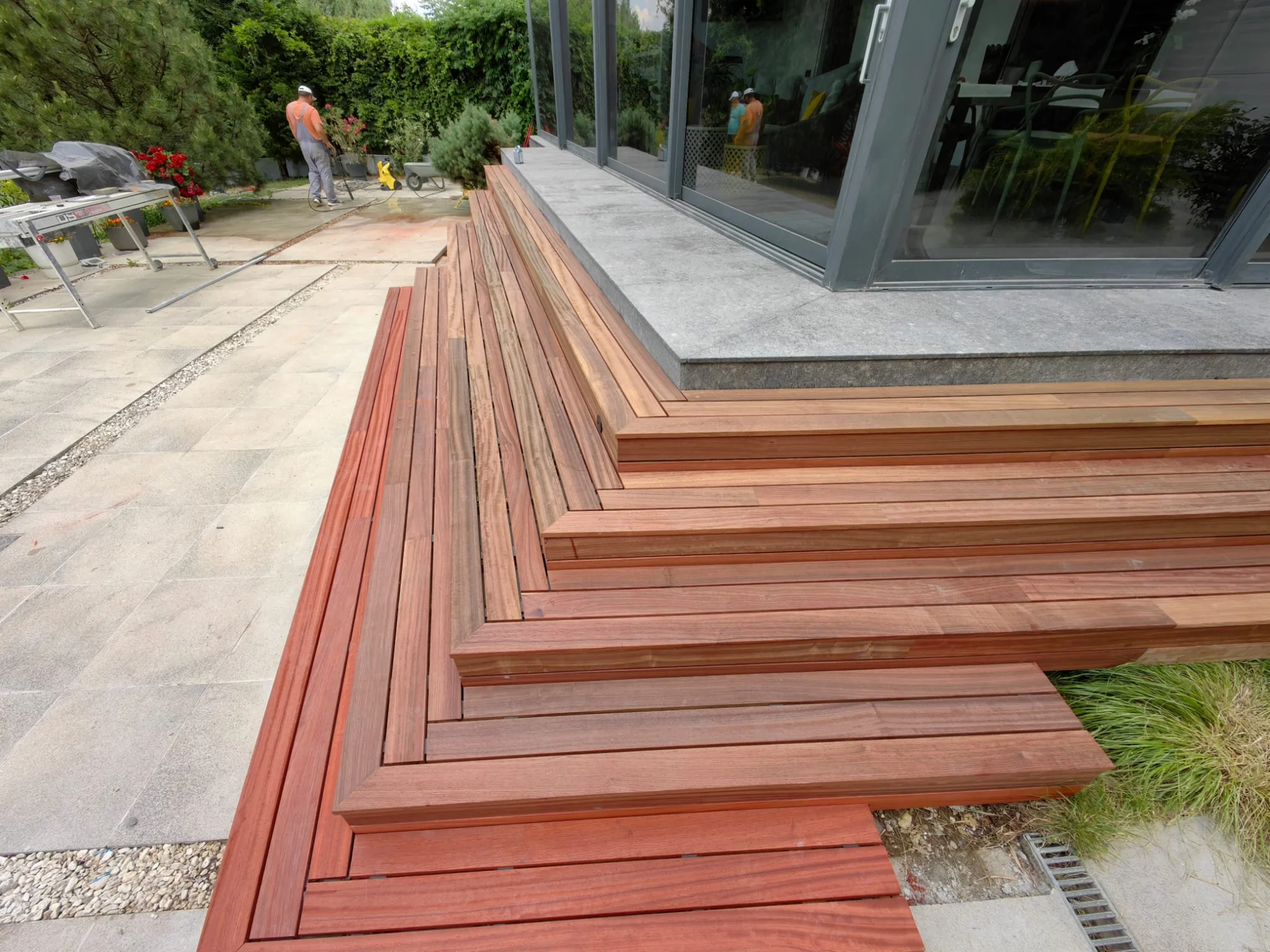 Corbeanca Padauk Steps – trepte exterioare din Padauk – Corbeanca, Ilfov – Floors4You