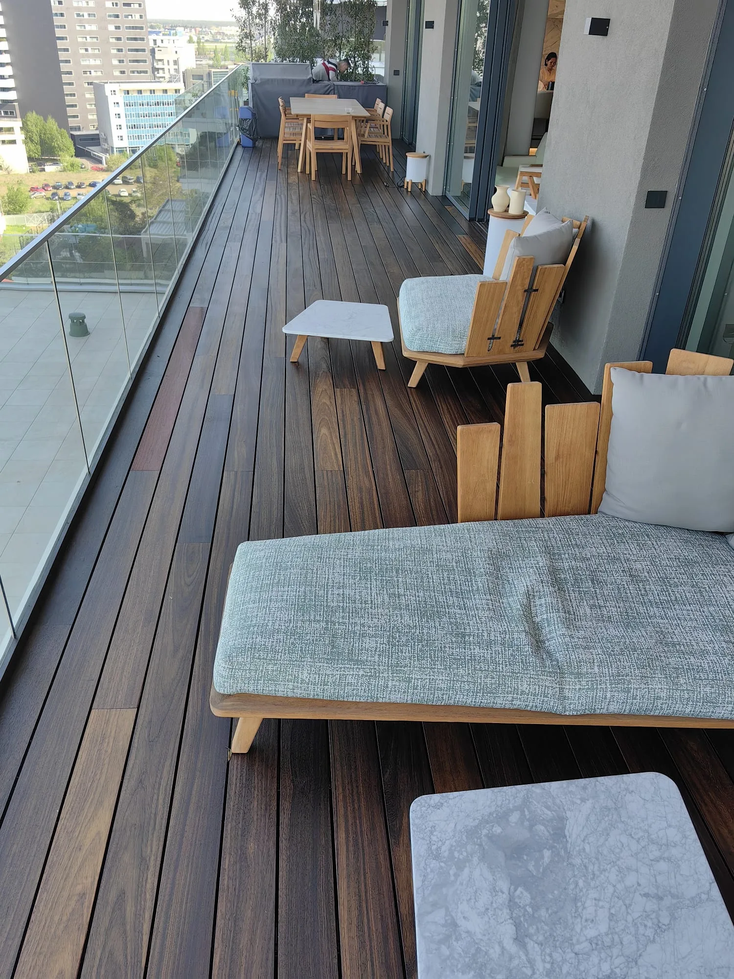 Sky Terrace Padauk - decking - Bucharest - Floors4You