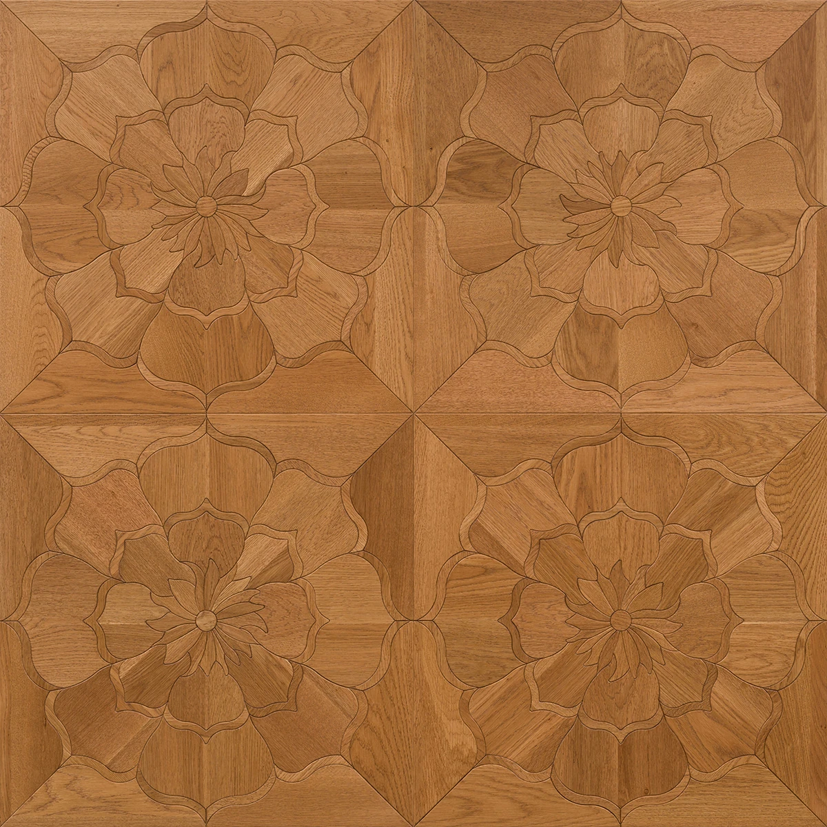 Fiore parchet artistic Stejar 60 × 60 cm – panou