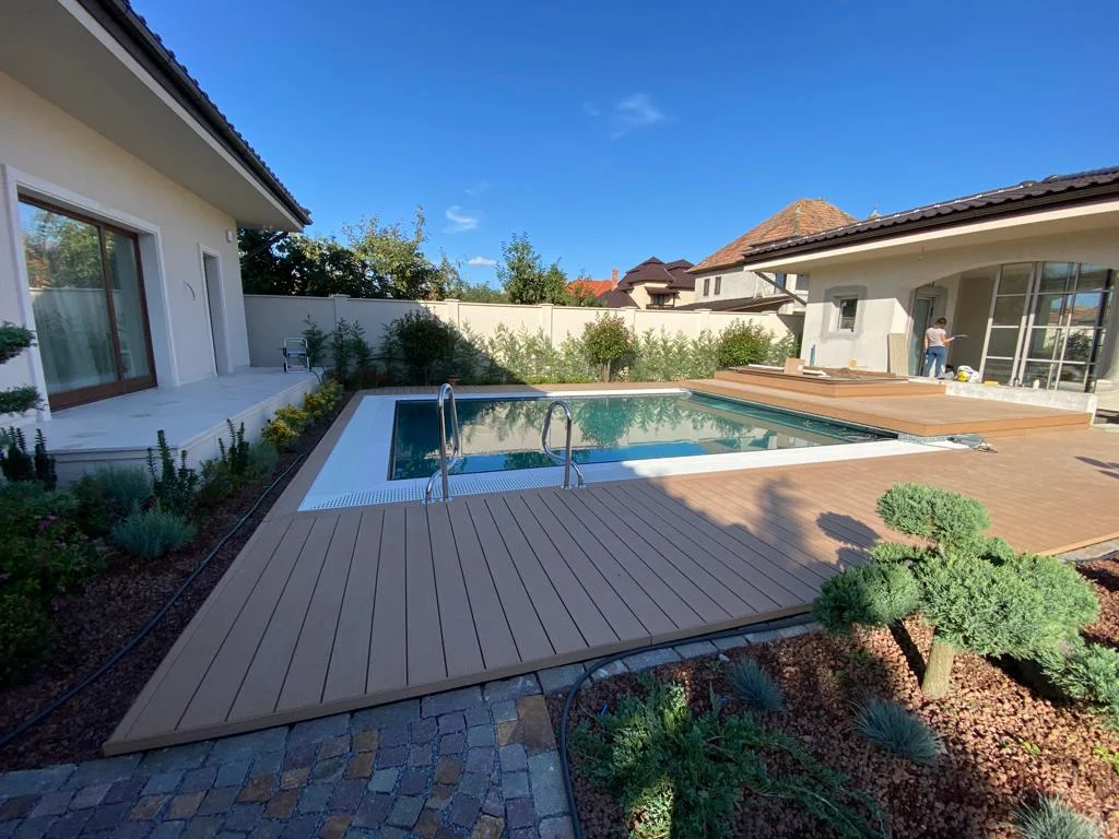 WPC Pool Villa - WPC pool decking - Oradea - Floors4You