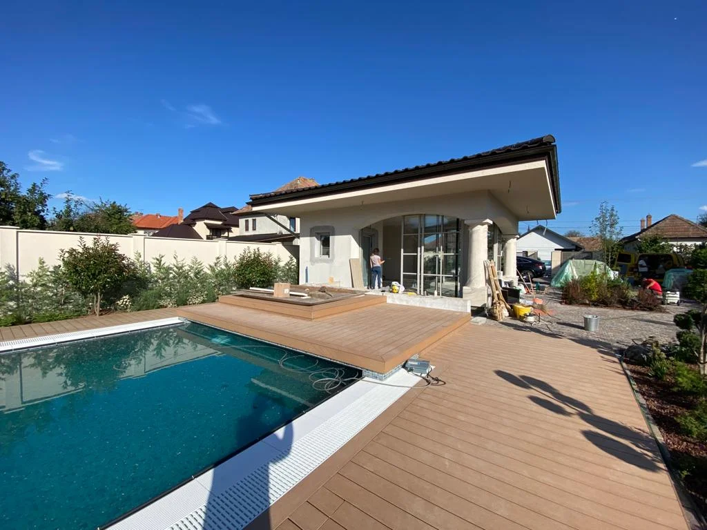 WPC Pool Villa - WPC pool decking - Oradea - Floors4You