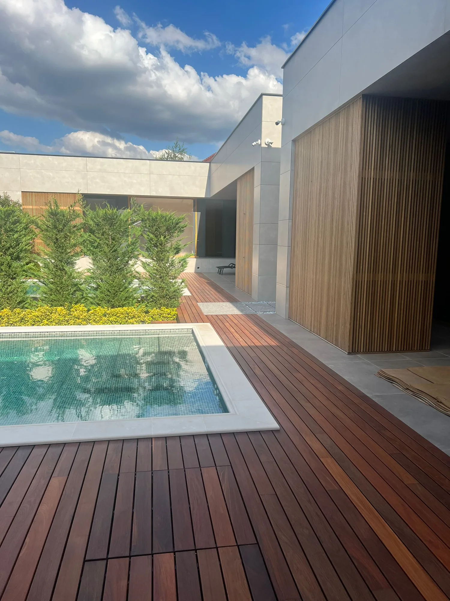 Chișinău Pool Villa - decking and cladding - Chișinău, Republic of Moldova - Floors4You