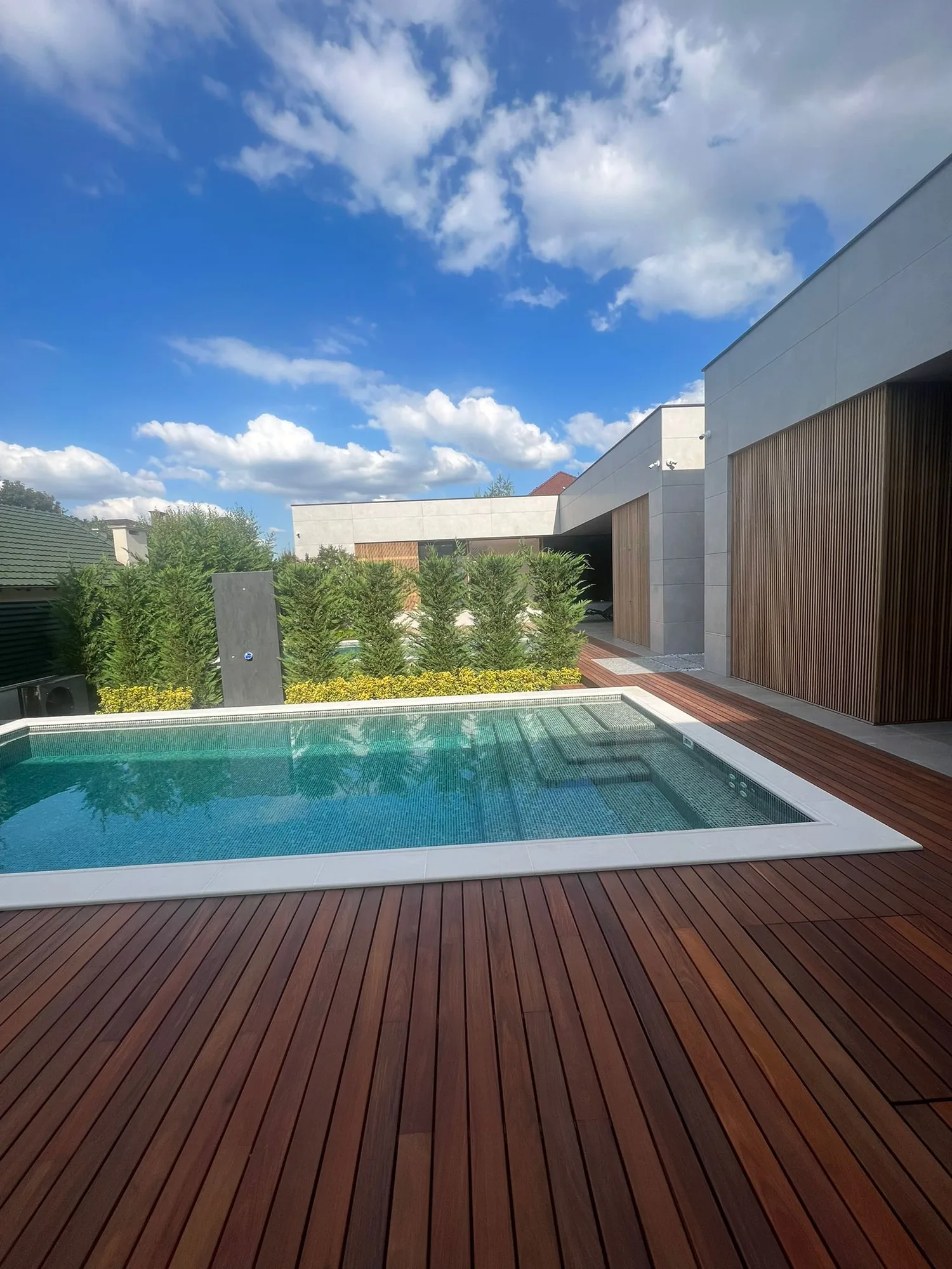 Chișinău Pool Villa - decking and cladding - Chișinău, Republic of Moldova - Floors4You