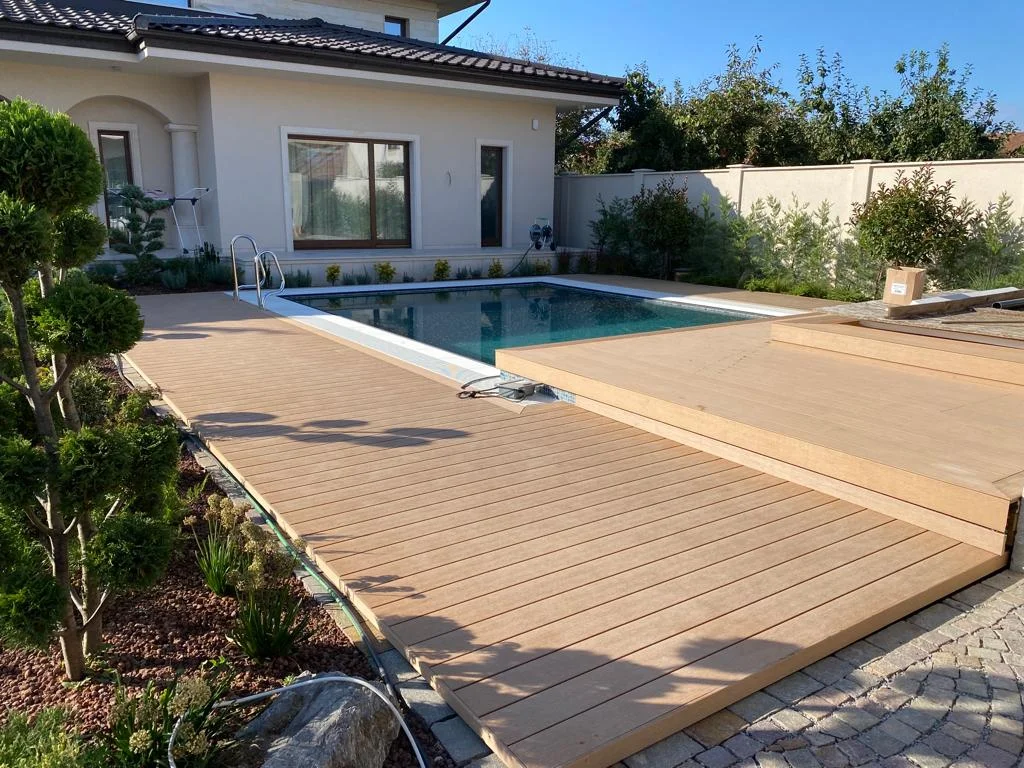 WPC Pool Villa - WPC pool decking - Oradea - Floors4You