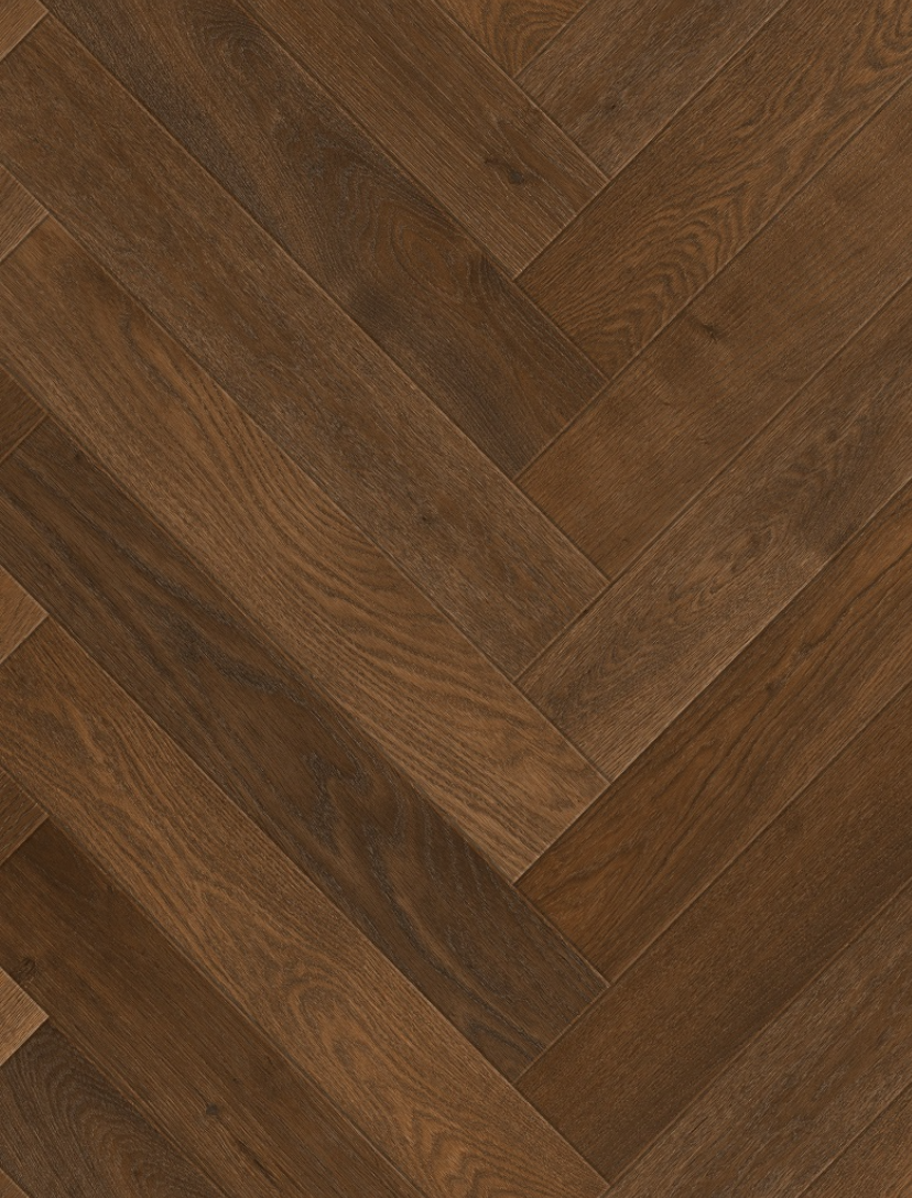 Oak Herringbone 14×65-70×490 mm