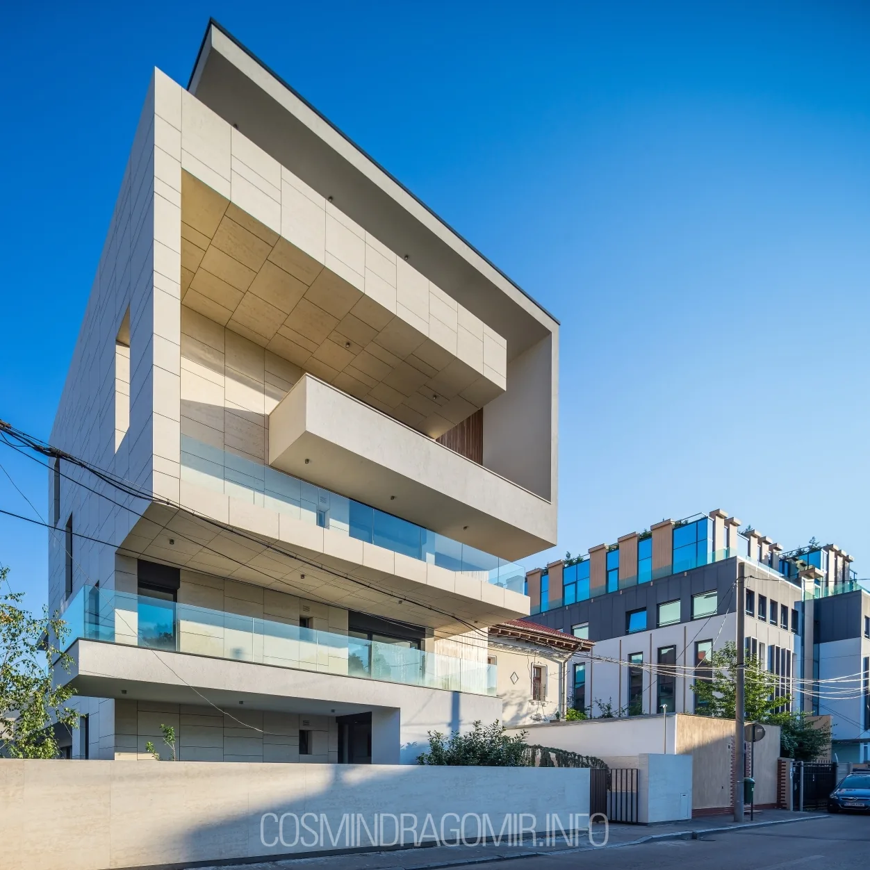 Docentilor Iroko Residence - ventilated facade - Bucharest - Floors4You