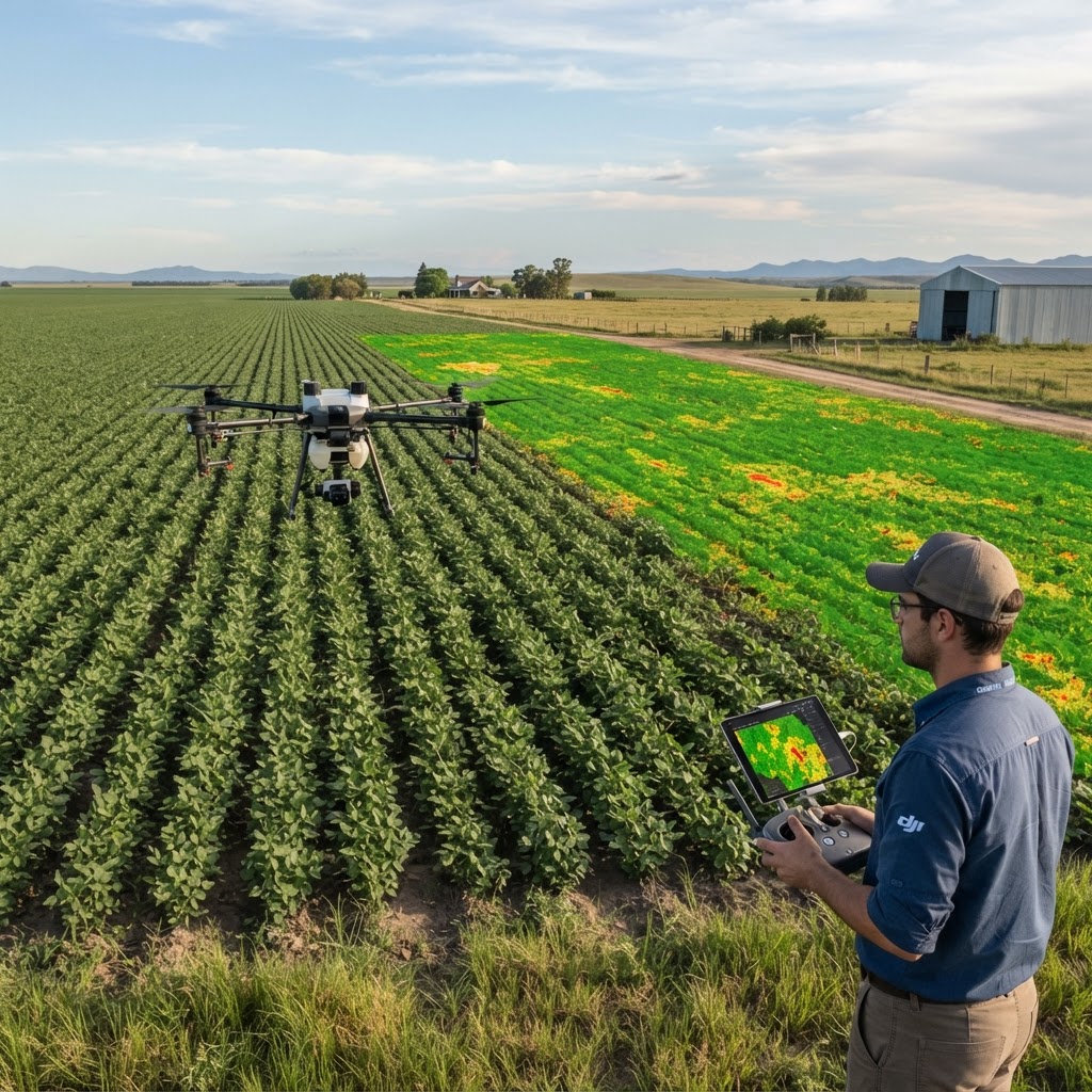 Mapeo multiespectral y NDVI: cómo leer el vigor de tu lote