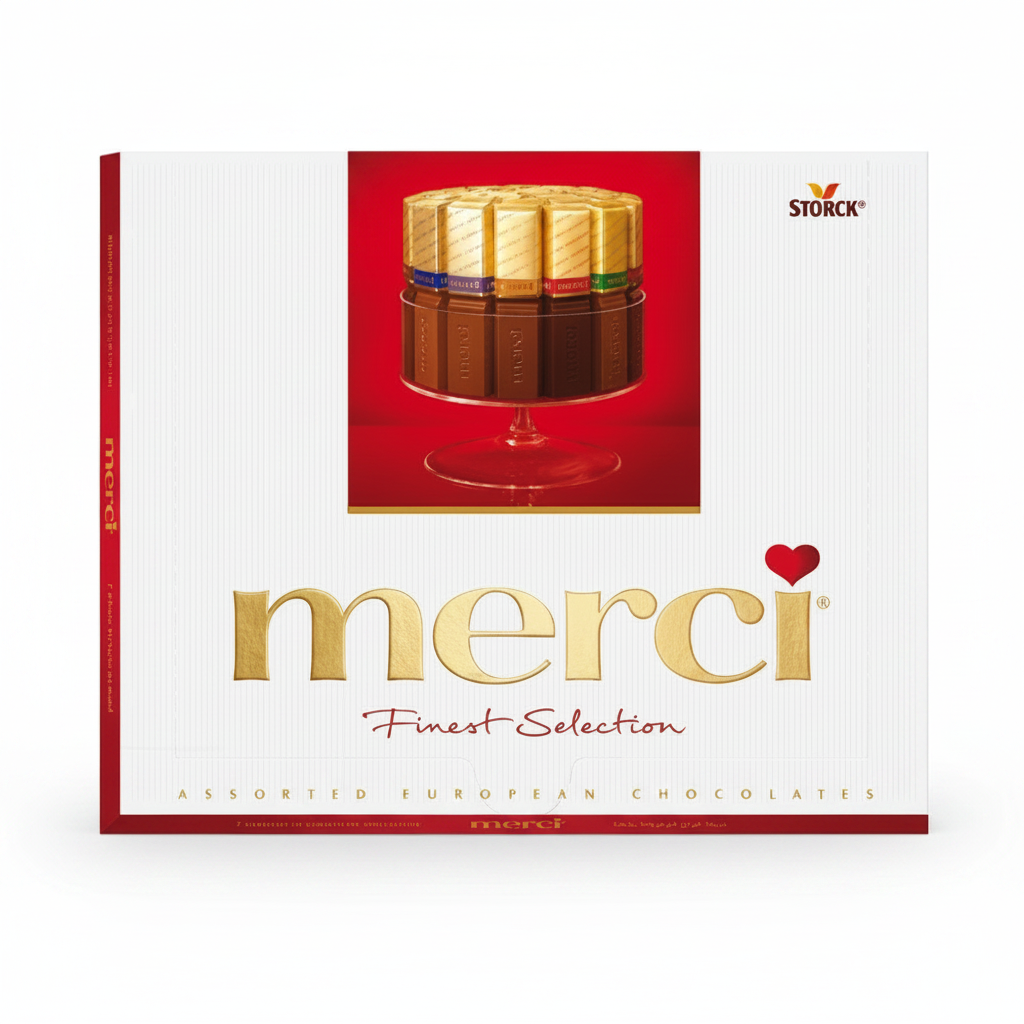 شوكولاته ميرسي 400غم-Merci Finest Selection Of Chocolates, Assorted 400g