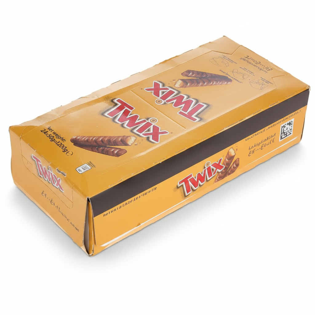 twix 50g-شوكولاته تويكس 50غم عبوة 24 قطعة