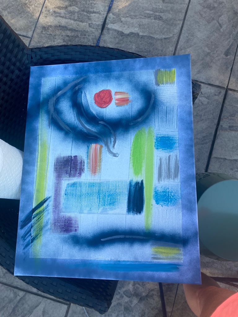 An Afternoon of Painting in the Backyard photo 2