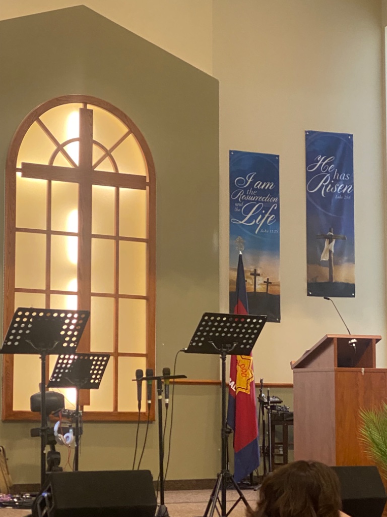 New Hope Community Church sanctuary interior