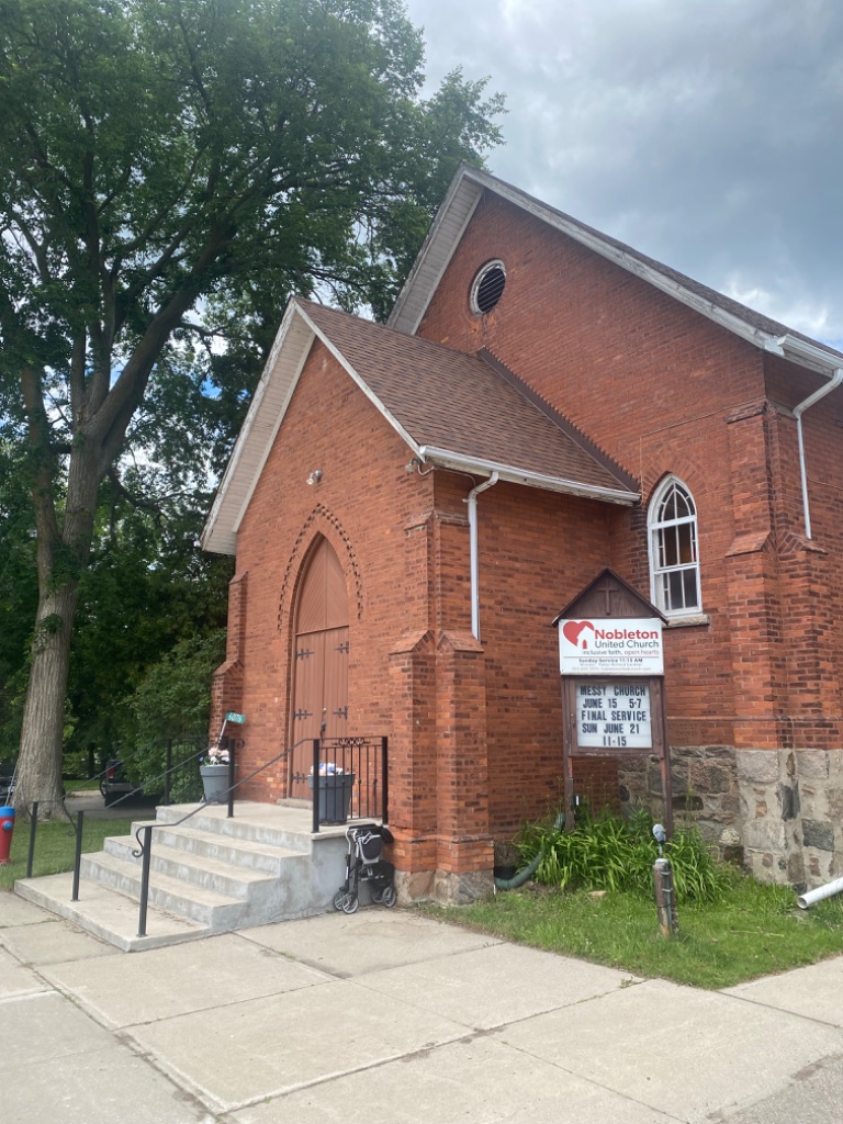 Nobleton United Church exterior