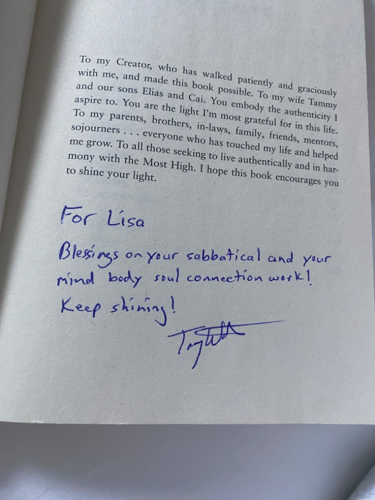 Troy Watson's inscription
