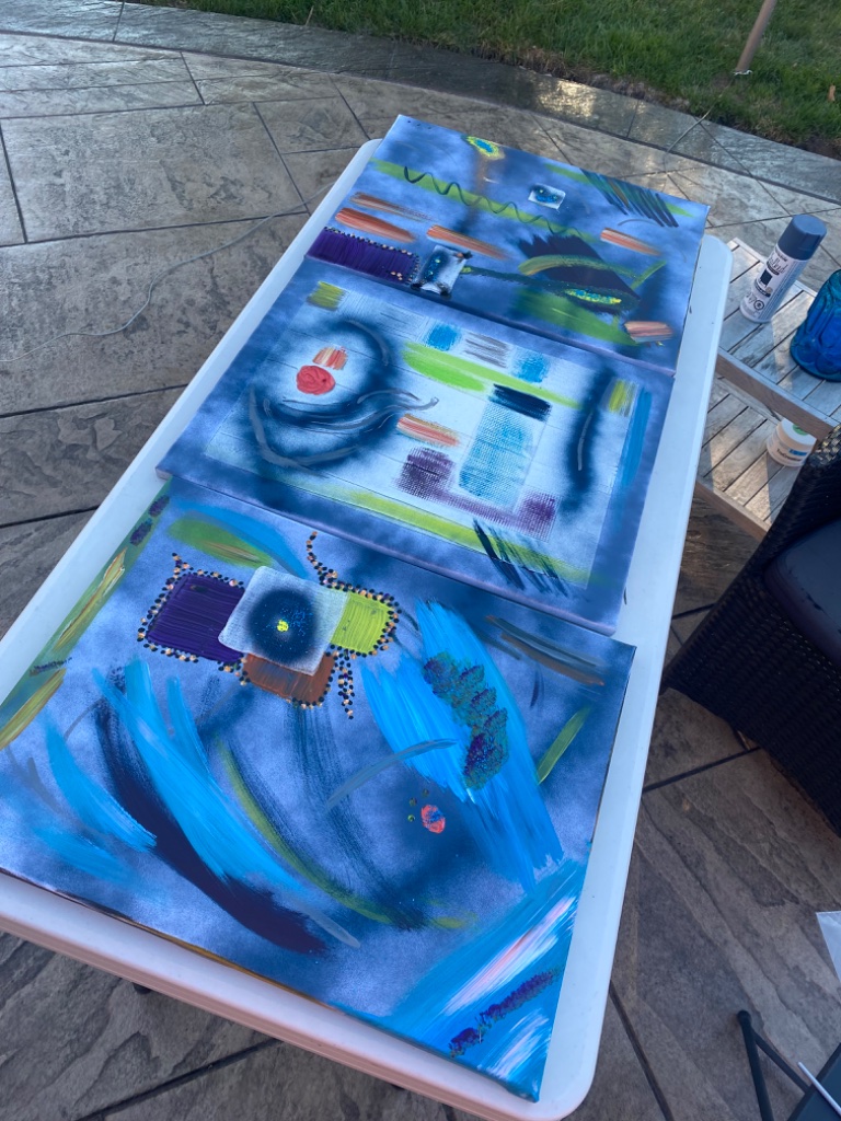 An Afternoon of Painting in the Backyard photo 4