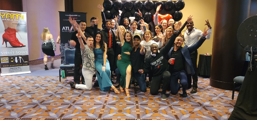 From Boston With Love crew in Chicago at a dance festival