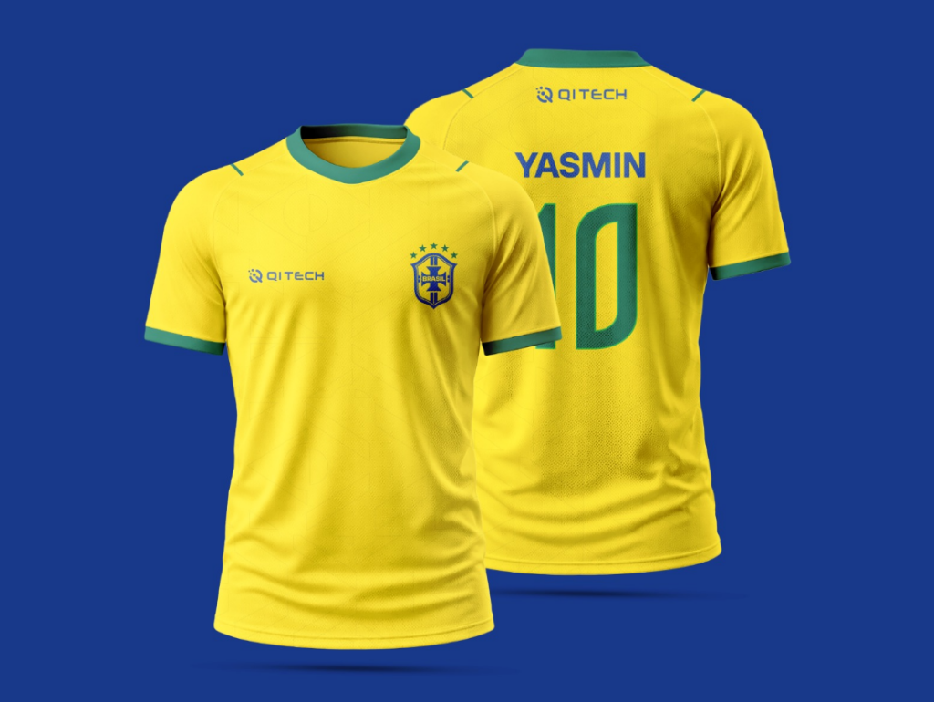 Camisa Brasil QI Tech