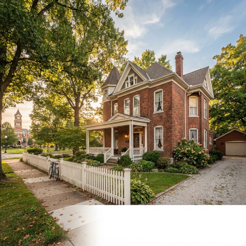 Noblesville real estate — Historic Downtown Charm