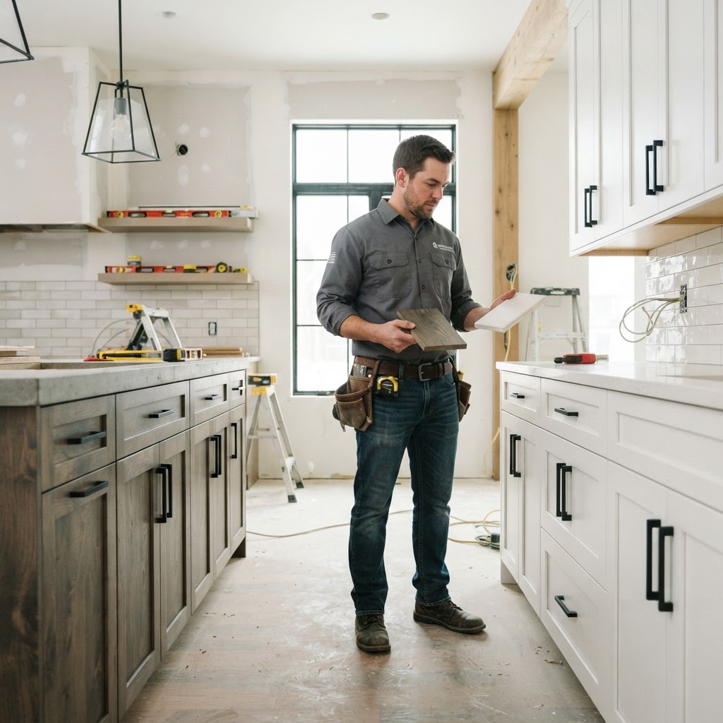 Grey Stained Maple vs. Painted White: Maximizing ROI and Durability in Minnesota Spec Homes