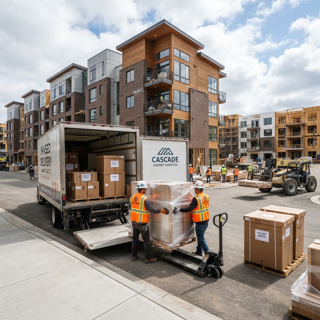 Mastering Phased Cabinet Delivery for Multifamily and Townhome Construction