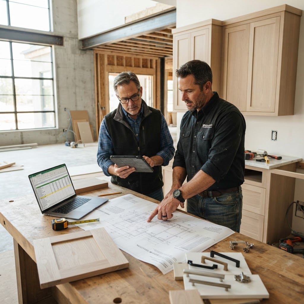 How to Quote Cabinets Accurately for Custom Home Builds