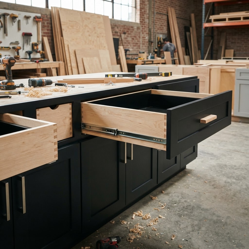 The New Standard: Why Dovetail Drawers and Full-Overlay Shaker Doors Define Modern Builder Specs