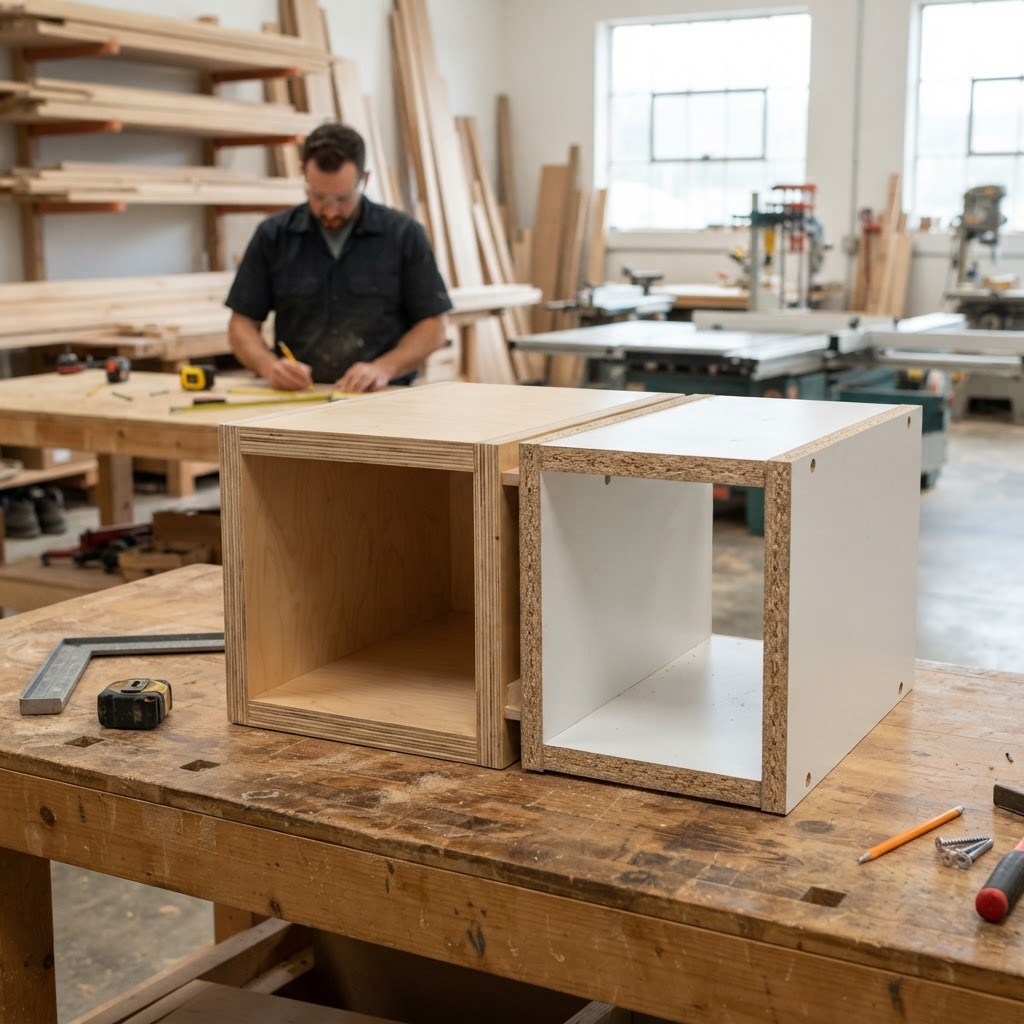 Plywood vs. Particleboard: The Builder’s Guide to Structural Integrity and Project ROI