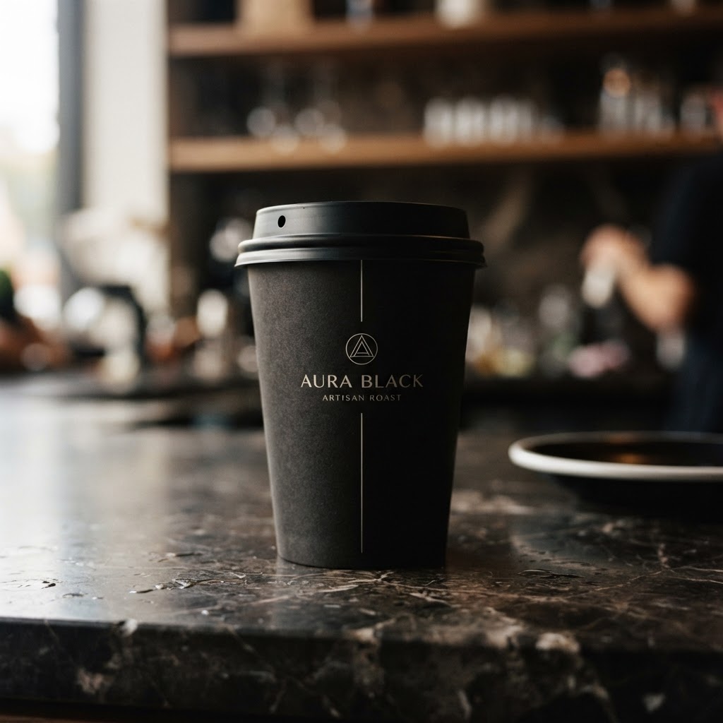 KIN COFFEE — Luxury monochrome
