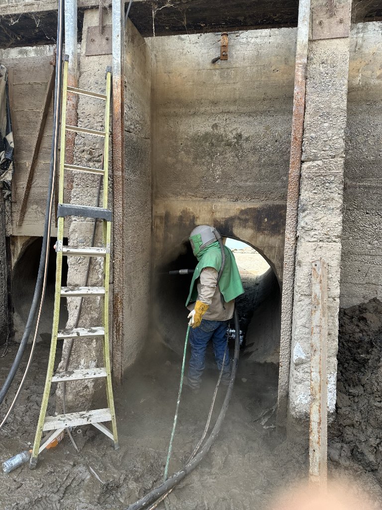 Sandblasting