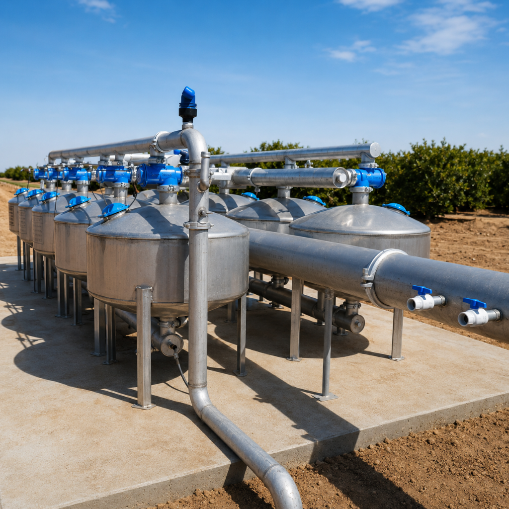 Perigo FlushLine Sand Media Filter System