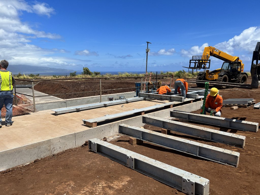 Maui Agricultural Pump Station — Design, Fabrication & Field Assembly