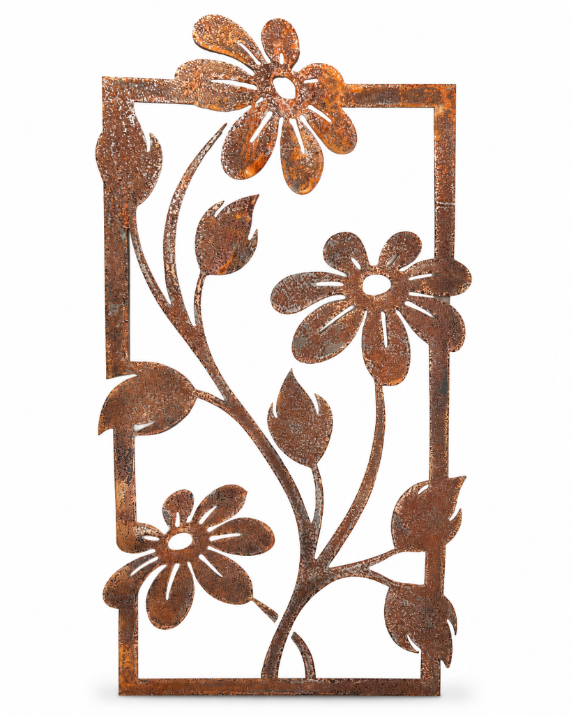 Wildflower Panel — Metal Wall Art