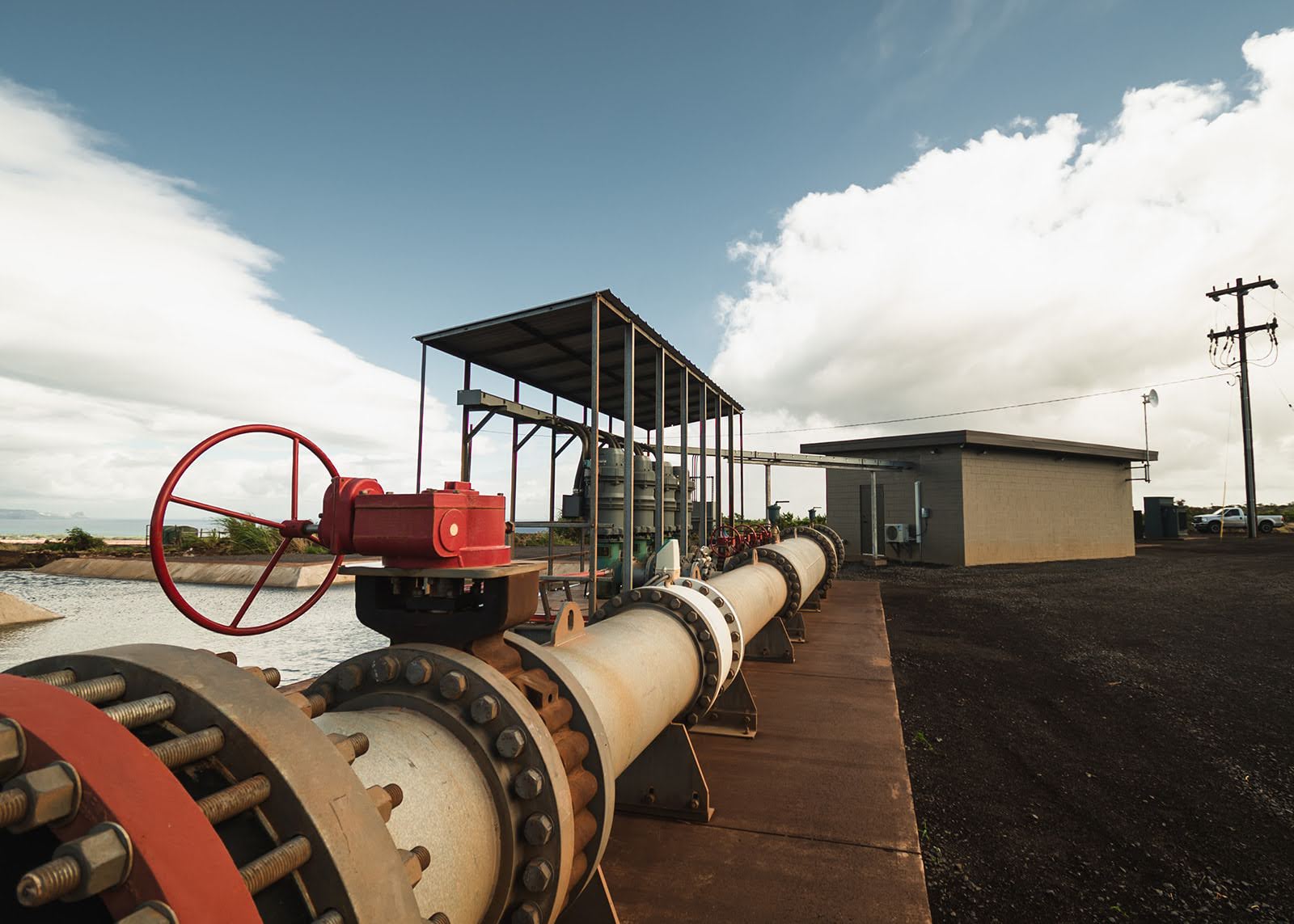 Waterworks pipeline