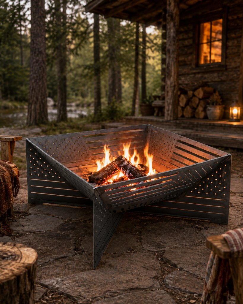 Old Glory Fire Pit 2