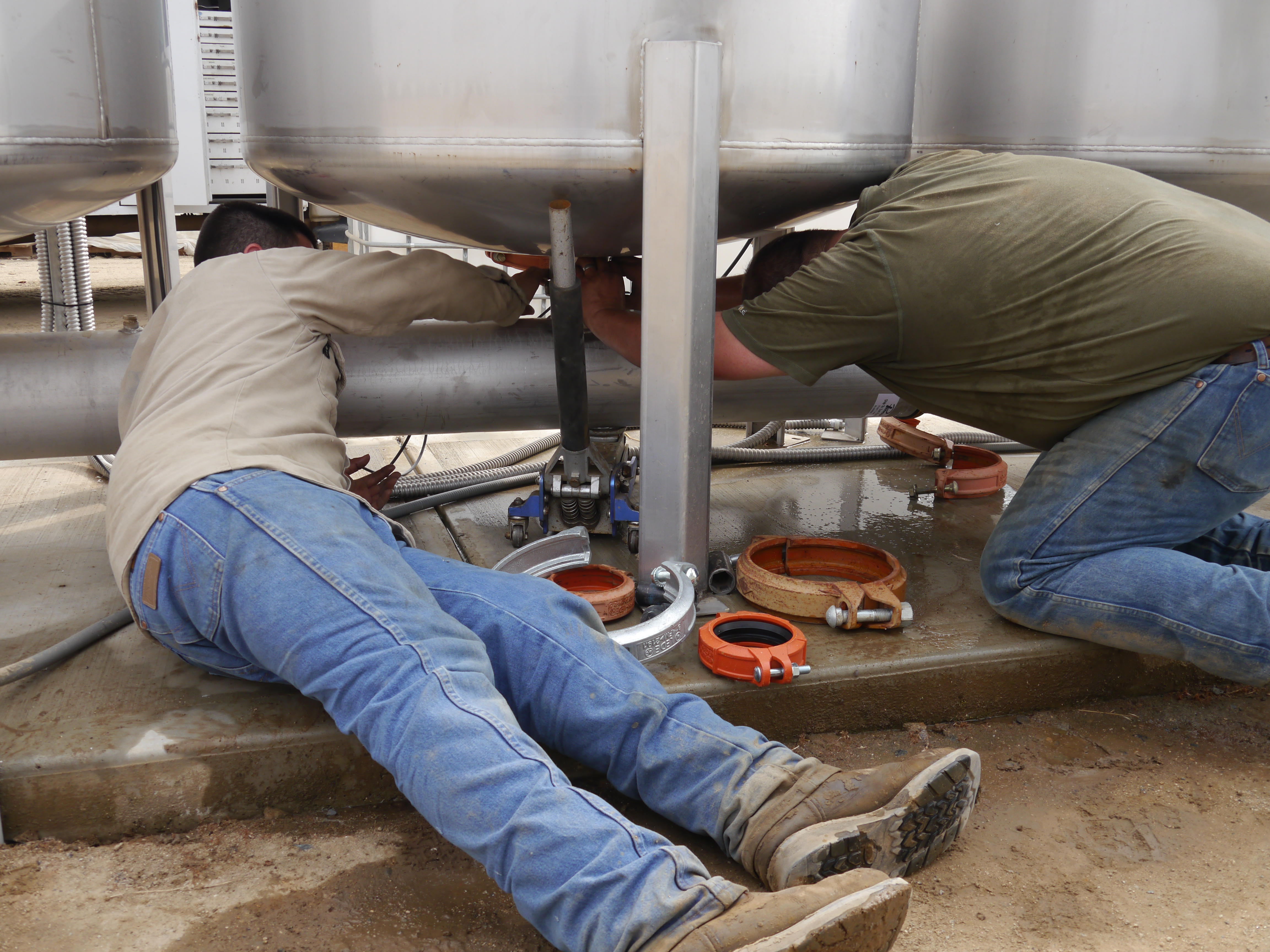 Irrigation system work